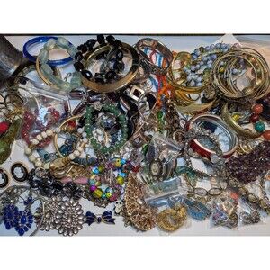 5 Pounds/120 Pieces Of Jewelry Bundle